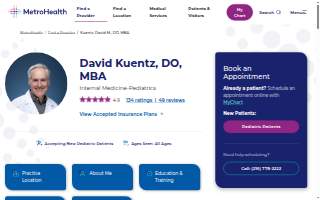 Dr. David M. Kuentz, DO