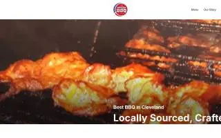 Real Smoq'ed BBQ, Inc. website
