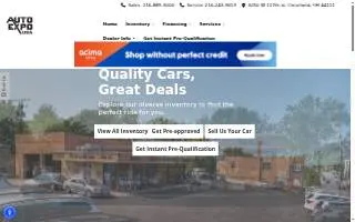 Auto Expo USA website