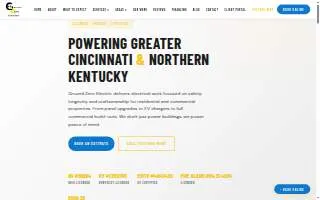 Ground Zero Electric LLC website