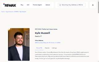 Kyle Russell Realtor With RE/MAX Preferred Associates