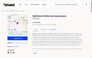 RE/MAX Preferred Associates of Toledo website