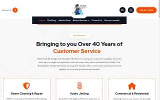 Action Sewer And Drain Cleaning LLC website