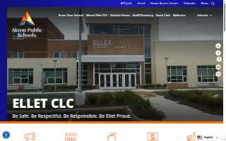 Ellet Dental website