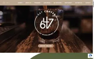 647 Coffee website