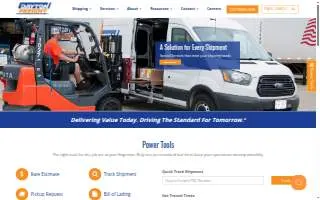 Dayton Freight - Lexington website