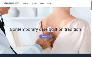 The Chiropractic Health and Wellness Center of Dayton website