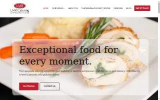 LMR Catering of Dayton website