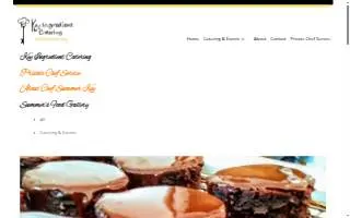 Key Ingredient Catering website