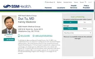 Duc Tu, MD website