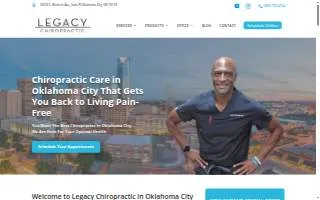 Legacy Chiropractic - Chiropractor in Oklahoma City OK website