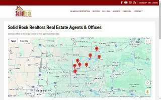 Solid Rock Realtors, Midtown Tulsa website