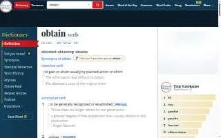 Obtain Strength website