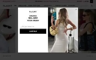 Flaunt Salon of Austin website
