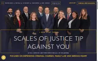 Swain Law Group of Norman website