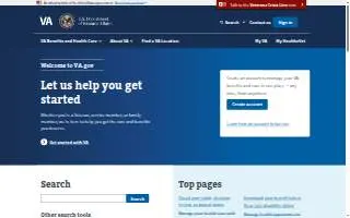 Veteran Plumbing Services website
