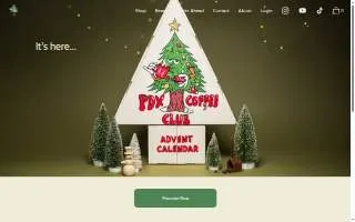 PDX Coffee Club website