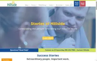 Hillside Oil Heating & Cooling website