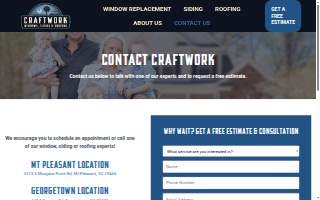 Craftwork Windows, Siding & Roofing