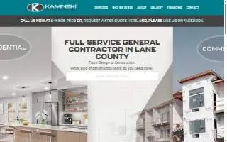 Kaminski Construction LLC website