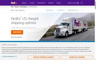 Freight Logistics of Wichita website