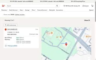 Walgreens Pharmacy of Allentown website