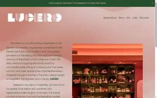 Lucero website