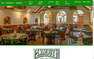 Plymouth Tavern website