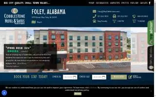 Cobblestone Hotel & Suites - Erie website