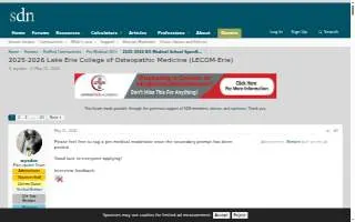 LECOM Health Eastside Medical Center website