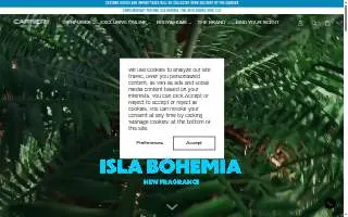 Carner's Landscaping website