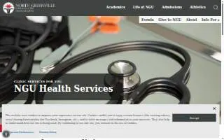 NGU Clinic: North Greenville University website