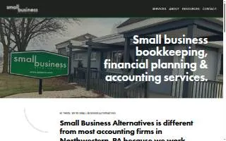 Small Business Alternatives website