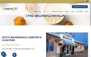 Iggy's Boardwalk website