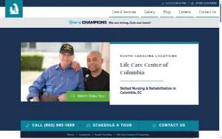 Life Care Center of Columbia, South Carolina website