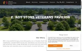 E. Roy Stone Veterans Pavilion website
