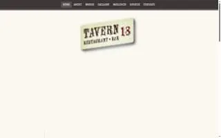 Tavern Law website