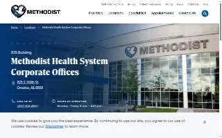 Methodist Health System Corporate Offices website