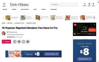 Rigatoni's