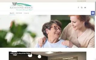 Keystone Ridge Post Acute Nursing and Rehabilitation website