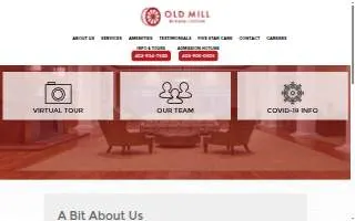 Old Mill Rehabilitation website