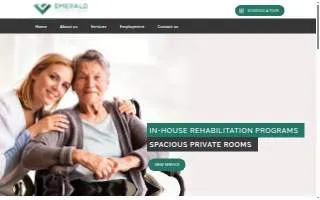 Emerald Nursing and Rehab Legacy Pointe website