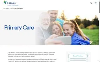 CHI Health Clinic Family Medicine/Internal Medicine (42nd & L) website