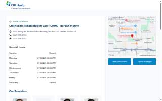 CHI Health Rehabilitation Care (CUMC - Bergan Mercy)