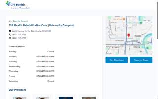 CHI Health Rehabilitation Care (University Campus)