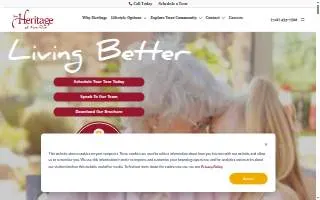 The Heritage at Fox Run website