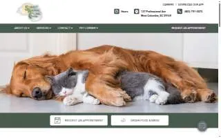 Sunset Animal Clinic website