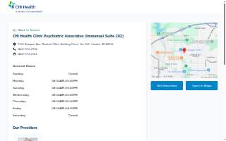 CHI Health Clinic Psychiatric Associates (Immanuel Suite 202)