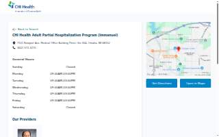 CHI Health Adult Partial Hospitalization Program (Immanuel)