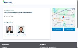 CHI Health Immanuel Mental Health Services